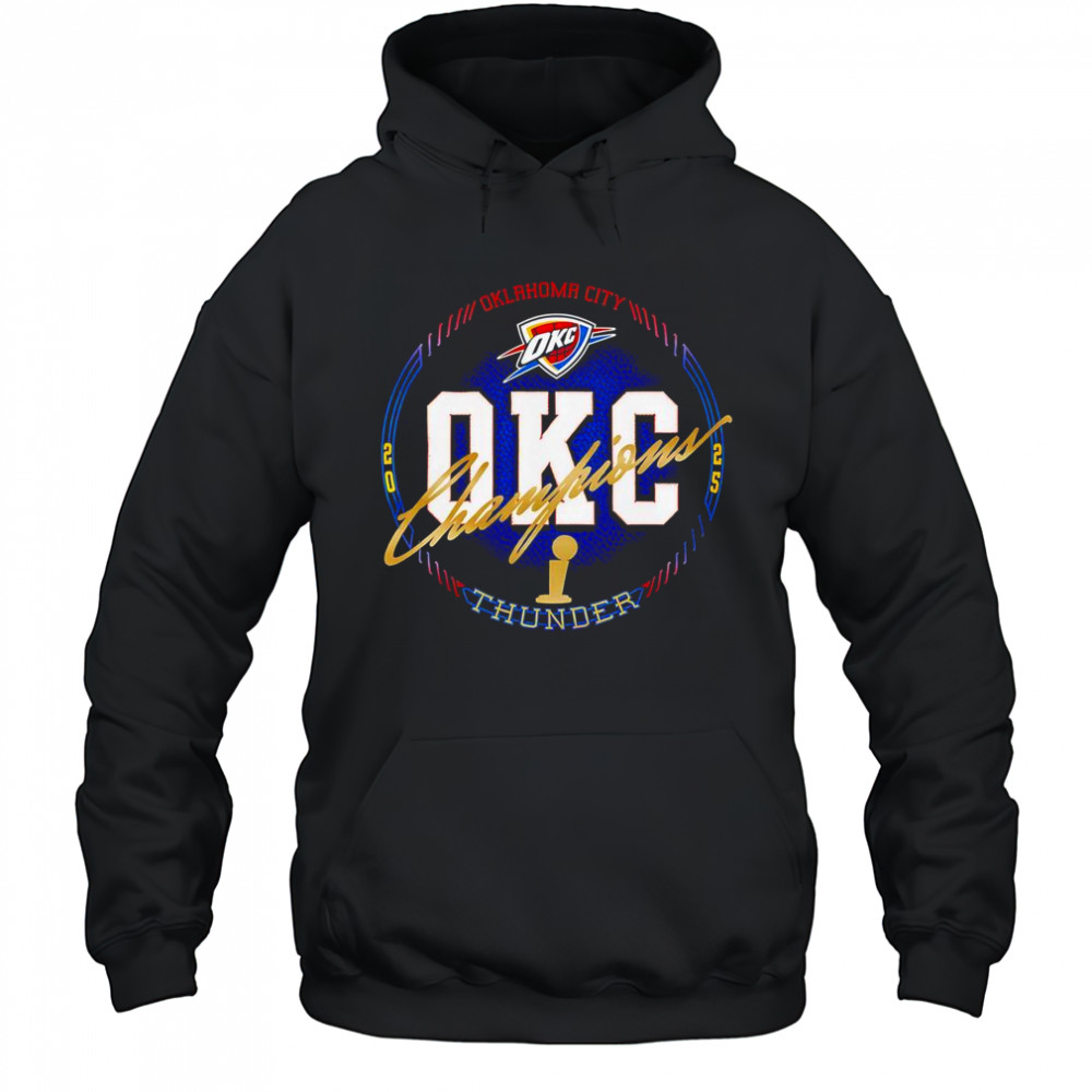 Oklahoma City Thunder 2025 NBA Finals Champions All Access T-Shirt Hoodie