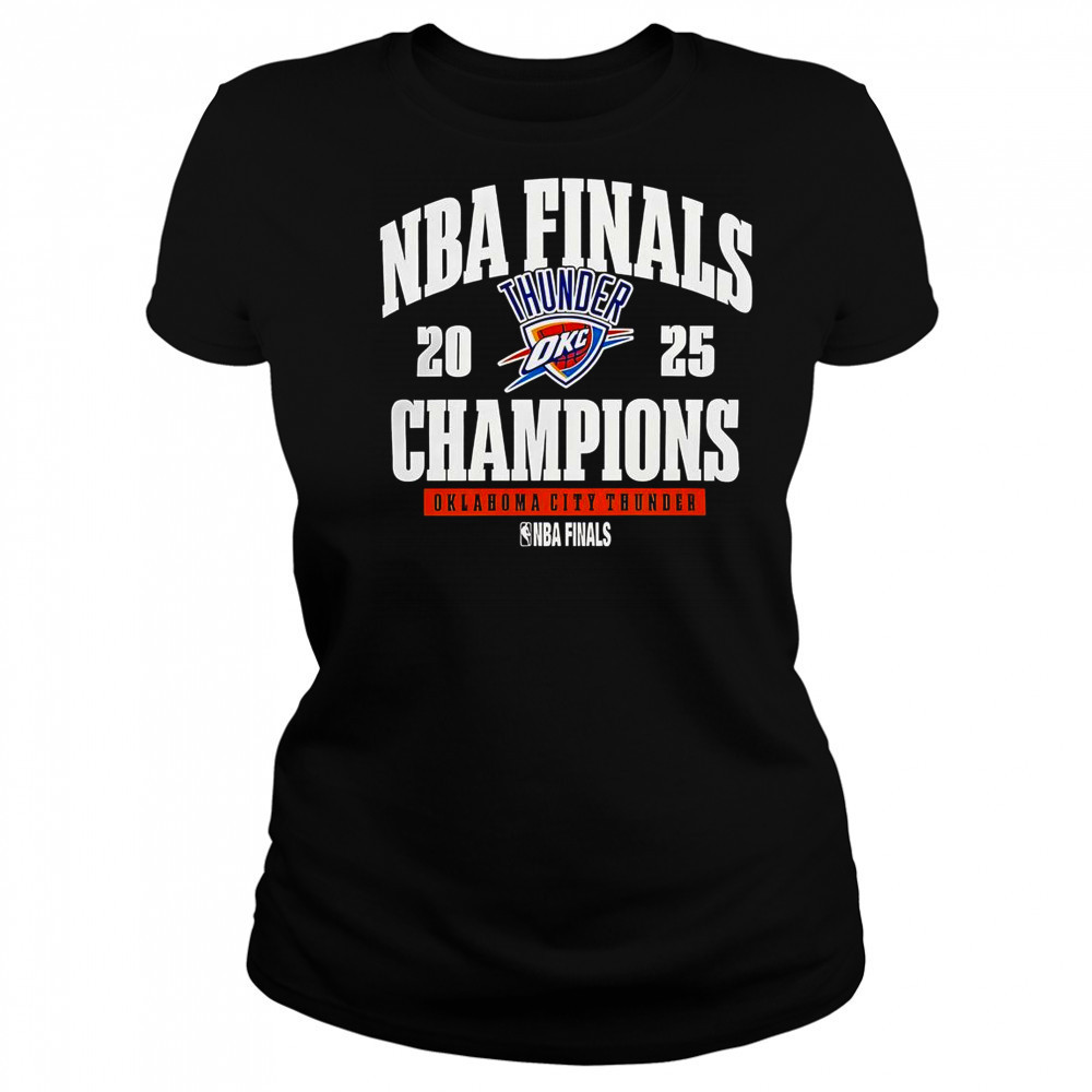 Oklahoma City Thunder 2025 NBA Finals Champions T-Shirt Women's T-shirt