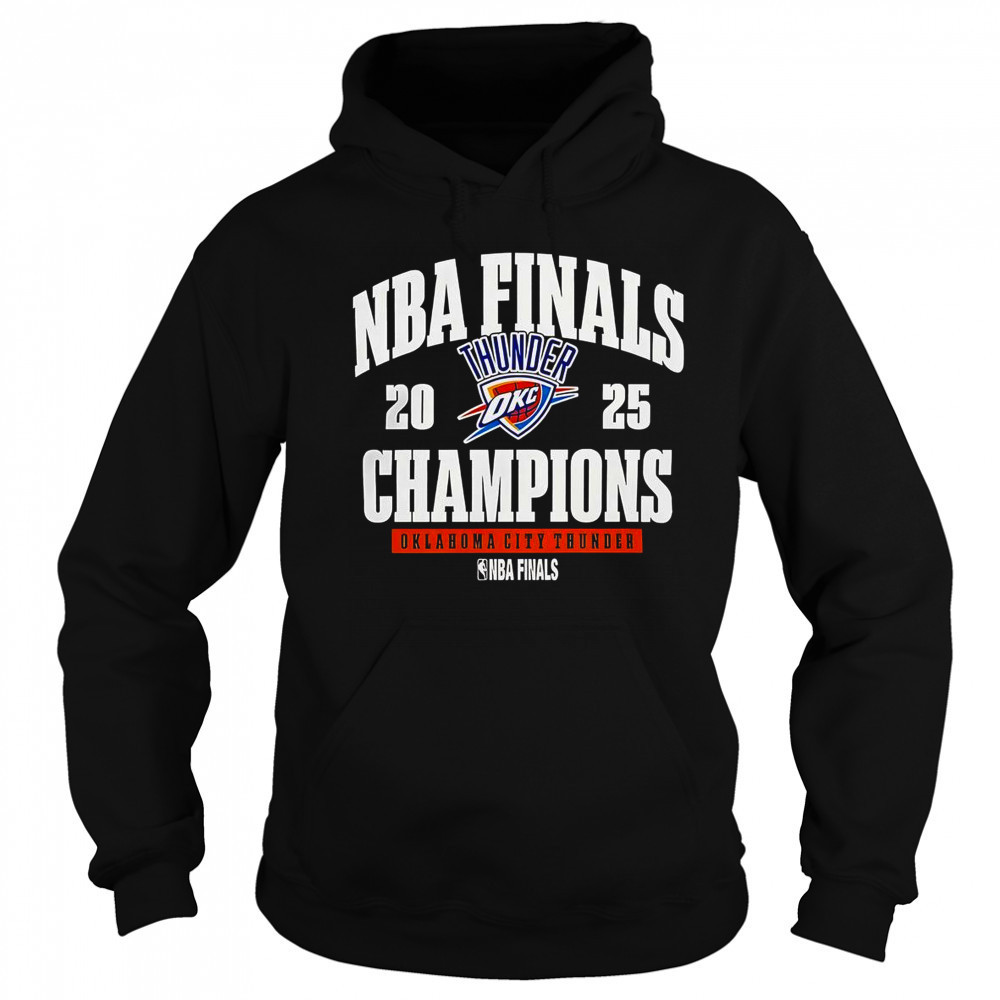 Oklahoma City Thunder 2025 NBA Finals Champions T-Shirt Sweatshirt