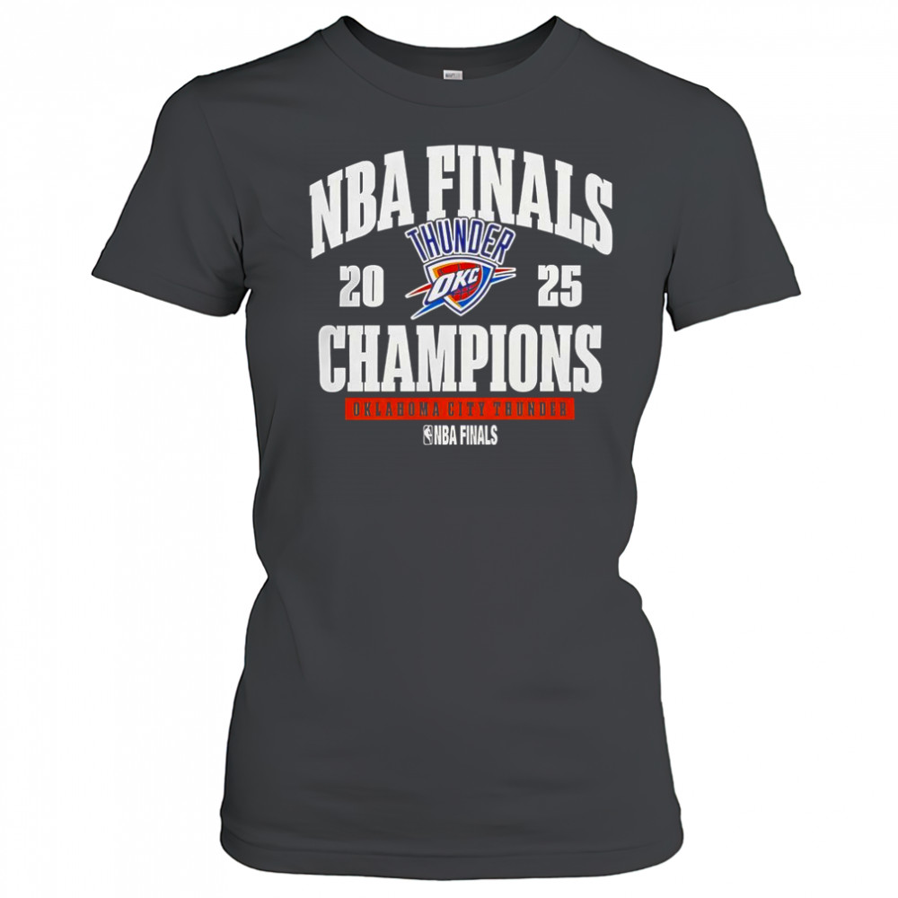 Oklahoma City Thunder 2025 NBA Finals Champions T-Shirt Women's T-shirt