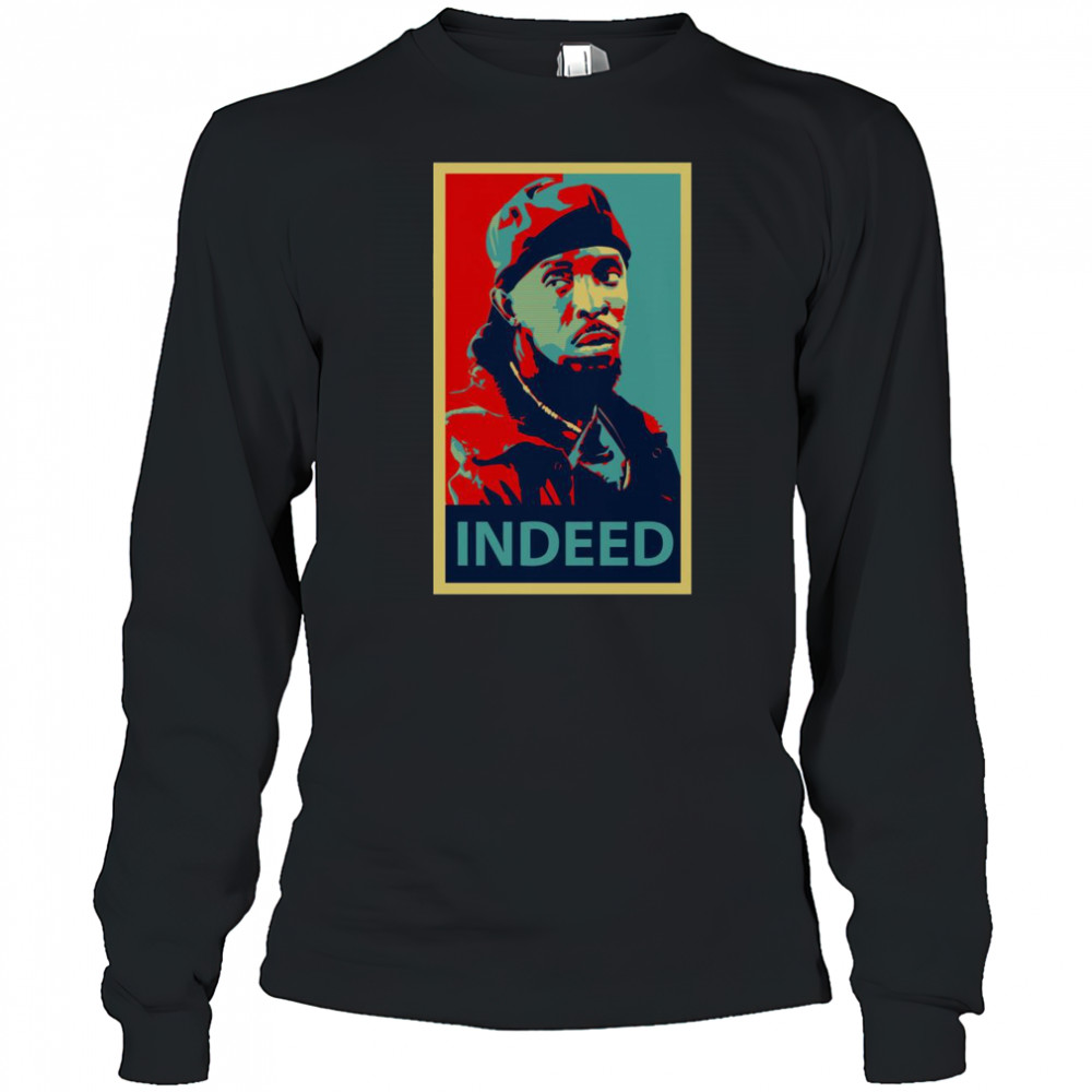 Omar Little The Wire Hope Classique T-Shirt Long Sleeved