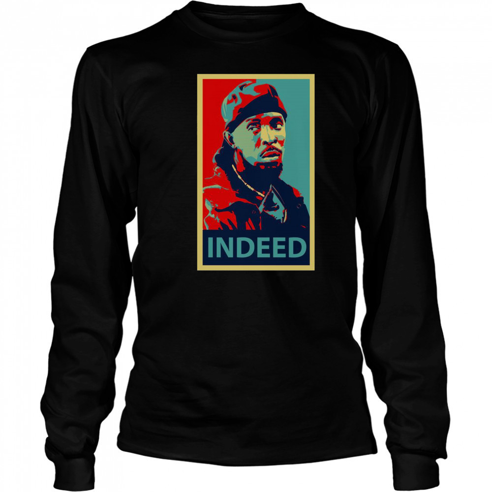 Omar Little The Wire Hope Classique T-Shirt Long Sleeved