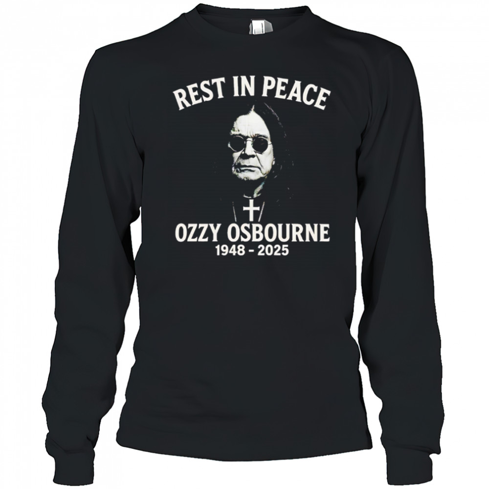 Ozzy osbourne 1984 tour werewolf flame head ozzy osbourne die shirt Long Sleeved