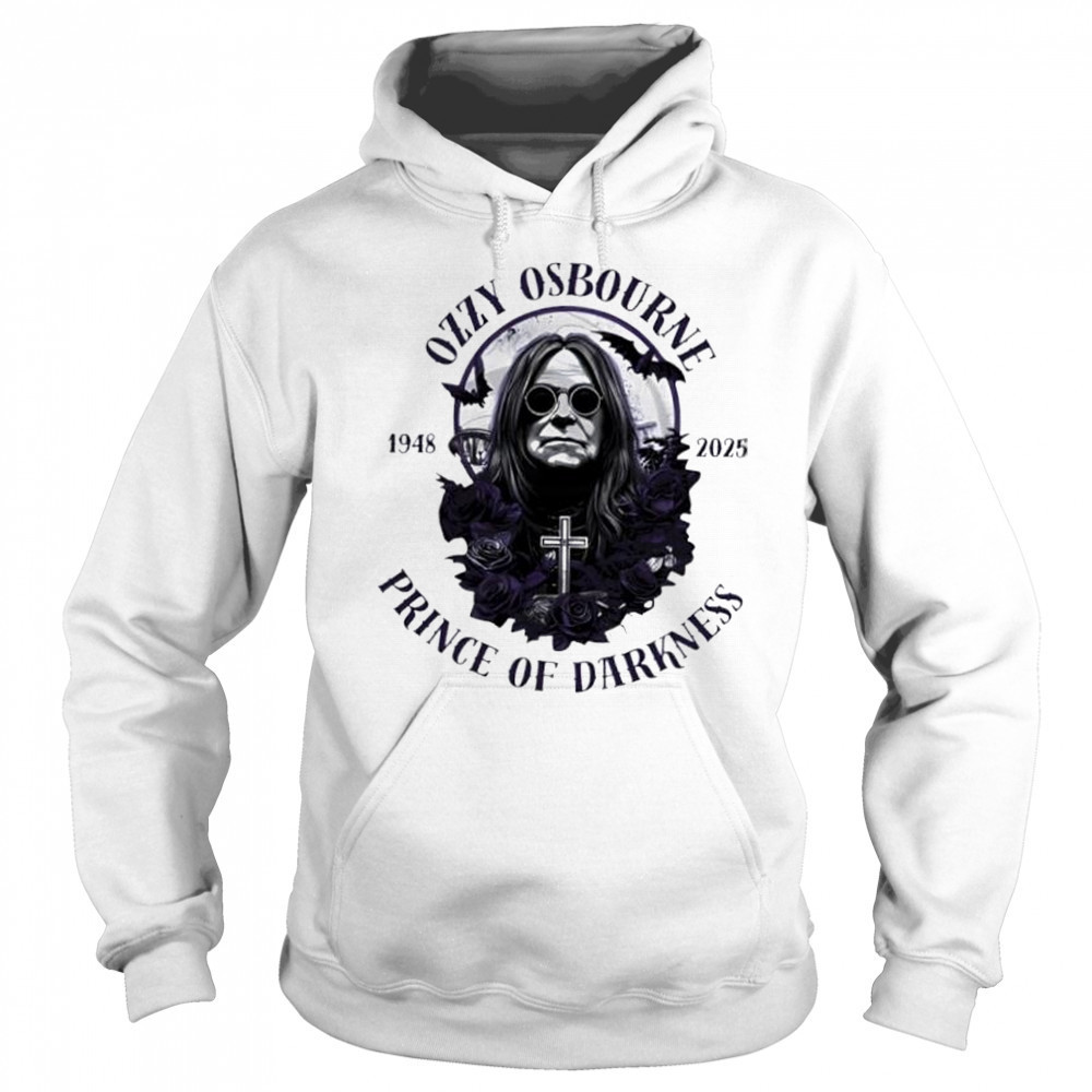 Ozzy osbourne memorial ozzy osbourne death shirt Sweatshirt