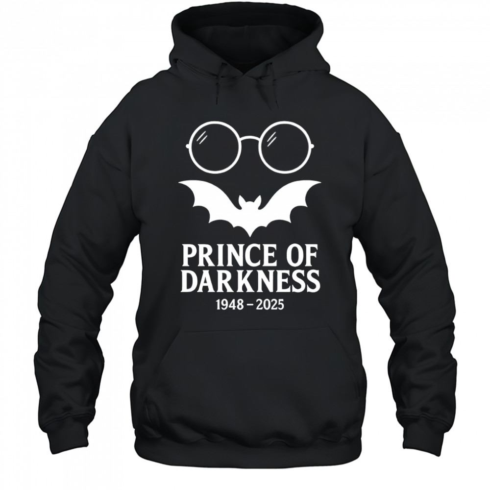 Ozzy Prince of darkness 1948 2025 shirt Hoodie