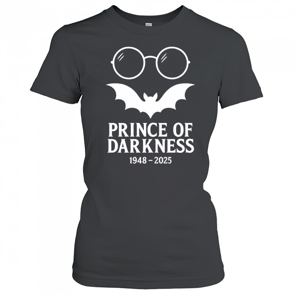 Ozzy Prince of darkness 1948 2025 shirt Women's T-shirt