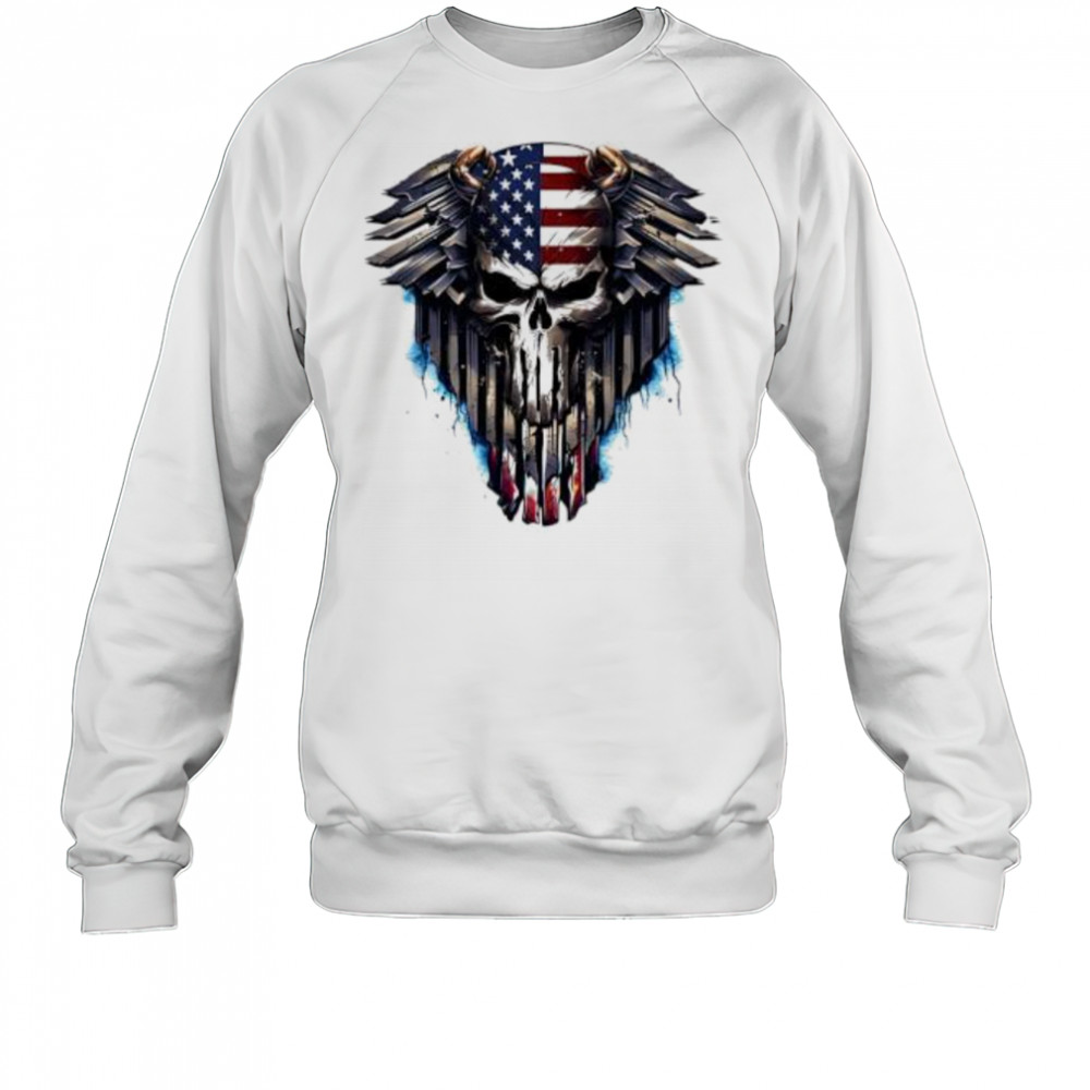 Punisher Eagle Short Sleeve Performance shirt Sweatshirt