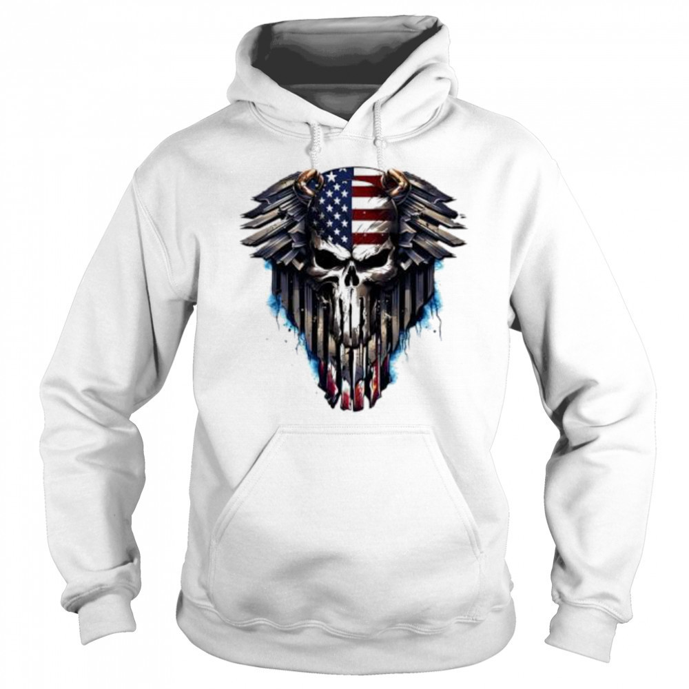 Punisher Eagle Short Sleeve Performance shirt Sweatshirt