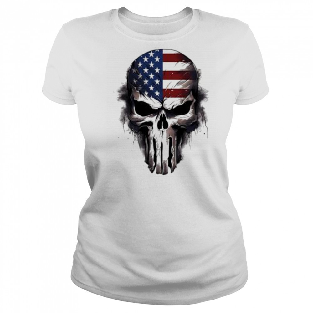 Punisher Flag Short Sleeve Performance shirt Women's T-shirt