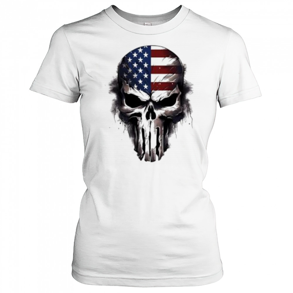 Punisher Flag Short Sleeve Performance shirt Women's T-shirt
