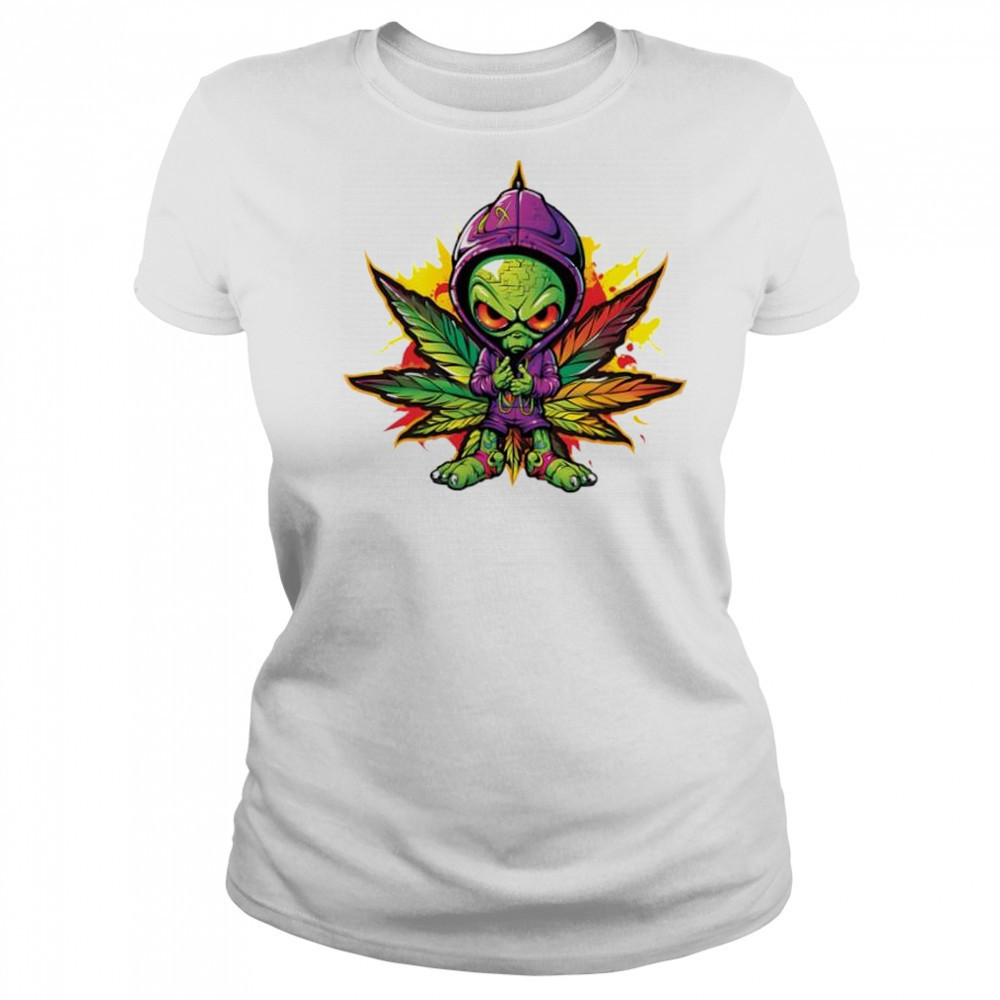 Purple Alien Haze Short Sleeve Performance shirt Women's T-shirt