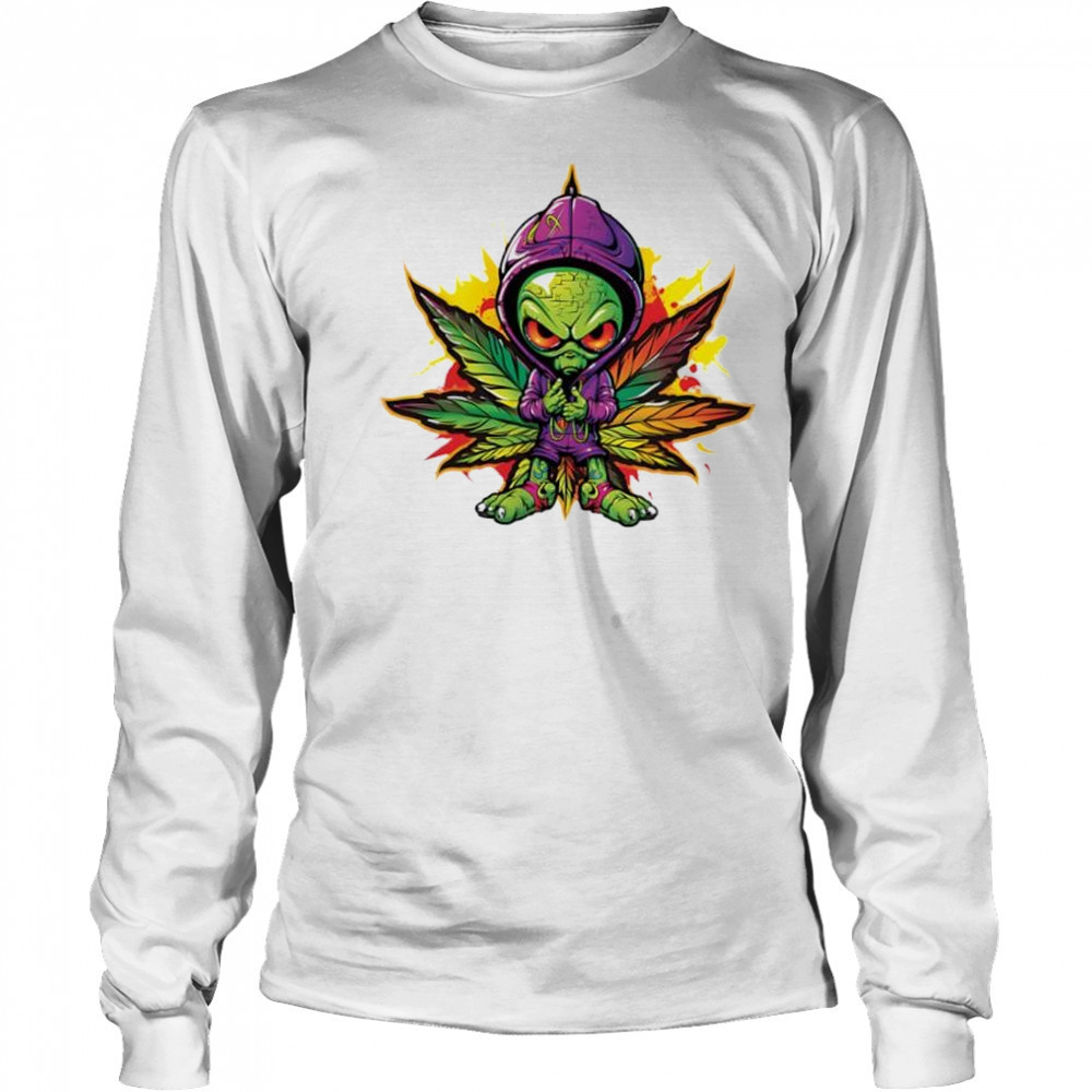 Purple Alien Haze Short Sleeve Performance shirt Long Sleeved