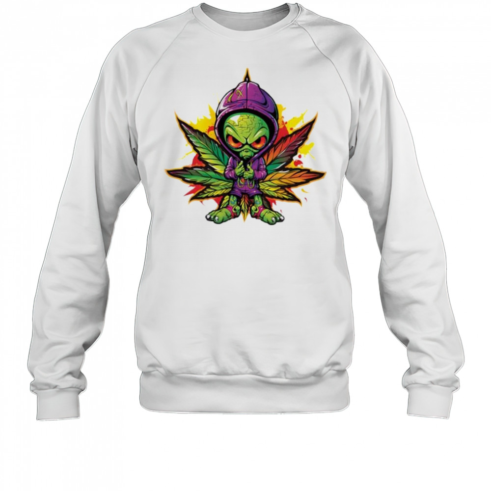 Purple Alien Haze Short Sleeve Performance shirt Sweatshirt