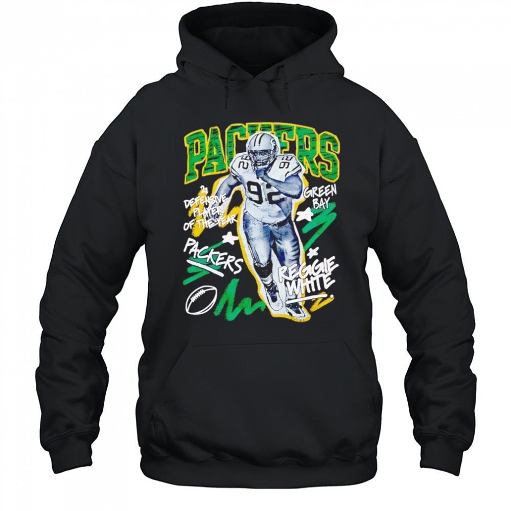 Reggie White Green Bay Packers chalked up player graphic shirt Hoodie