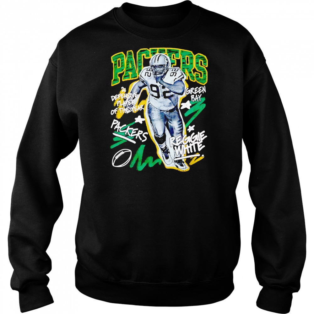 Reggie White Green Bay Packers chalked up player graphic shirt Hoodie