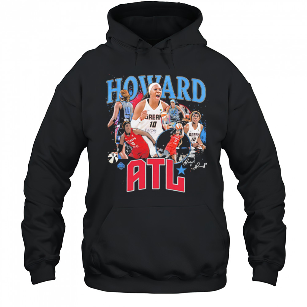 Rhyne Howard Atlanta Dream WNBA All-Star signature shirt Hoodie