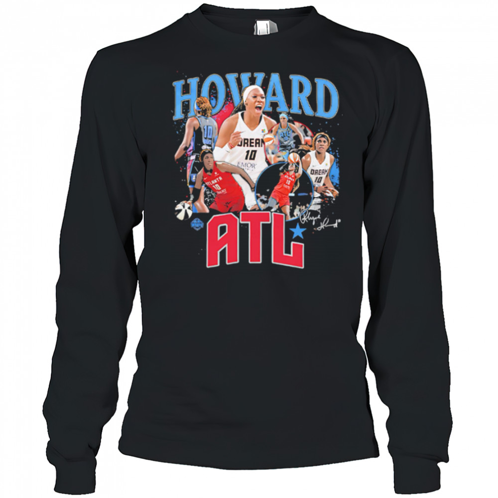 Rhyne Howard Atlanta Dream WNBA All-Star signature shirt Long Sleeved