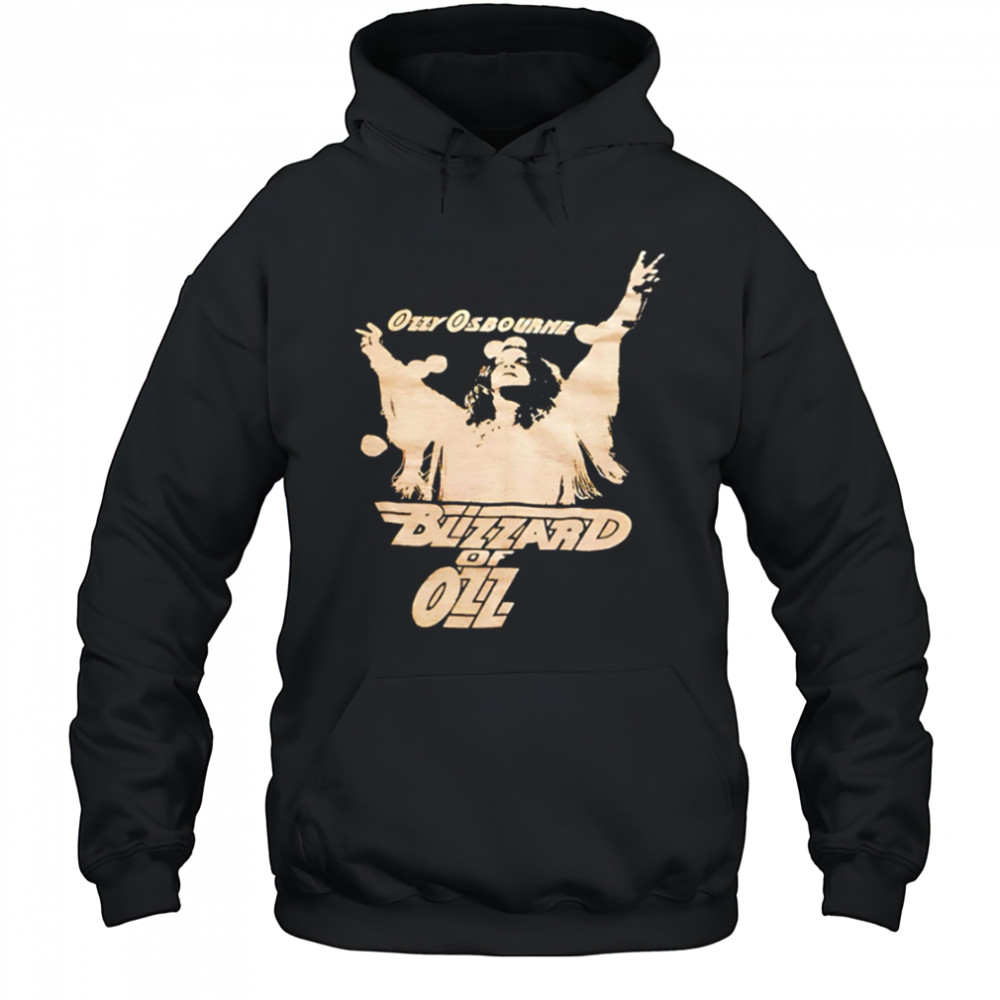 Rip Ozzy Osbourne Blizzard of Ozz shirt Hoodie