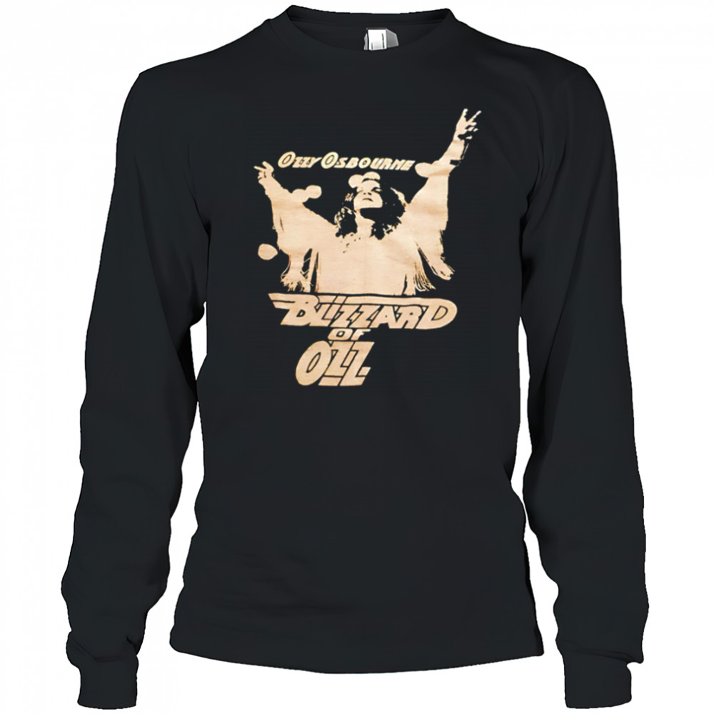 Rip Ozzy Osbourne Blizzard of Ozz shirt Long Sleeved