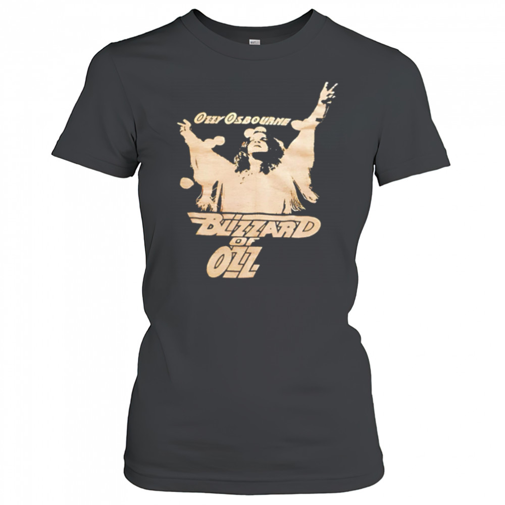 Rip Ozzy Osbourne Blizzard of Ozz shirt Women's T-shirt