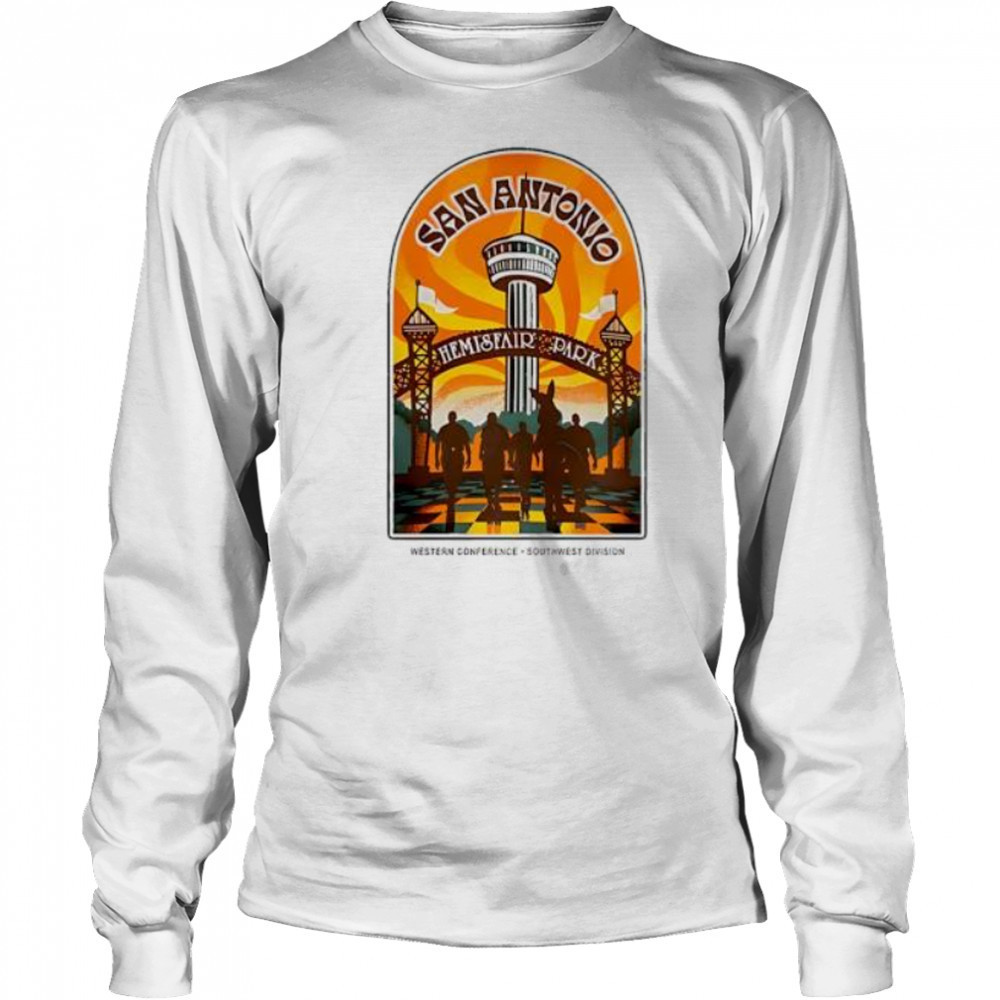 San Antonio Spurs Hemisfair Park shirt Long Sleeved