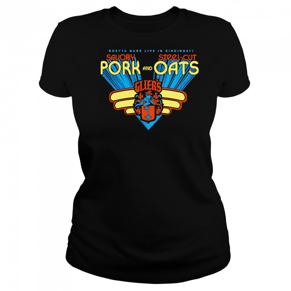 Savory Pork and Steel-cut Oats Glier’s logo shirt Women's T-shirt
