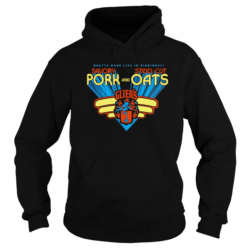 Savory Pork and Steel-cut Oats Glier’s logo shirt Sweatshirt