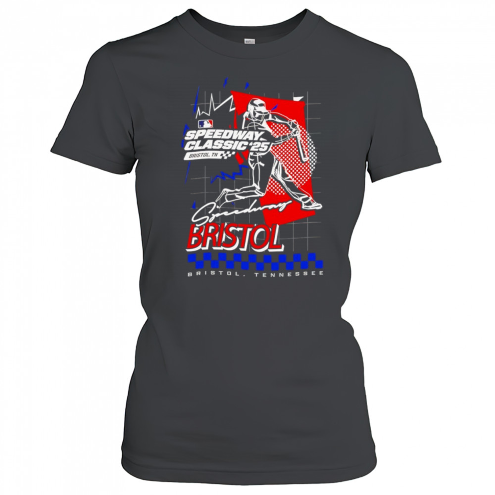 Speedway Classic 2025 Bristol Tennessee checkered flag shirt Women's T-shirt