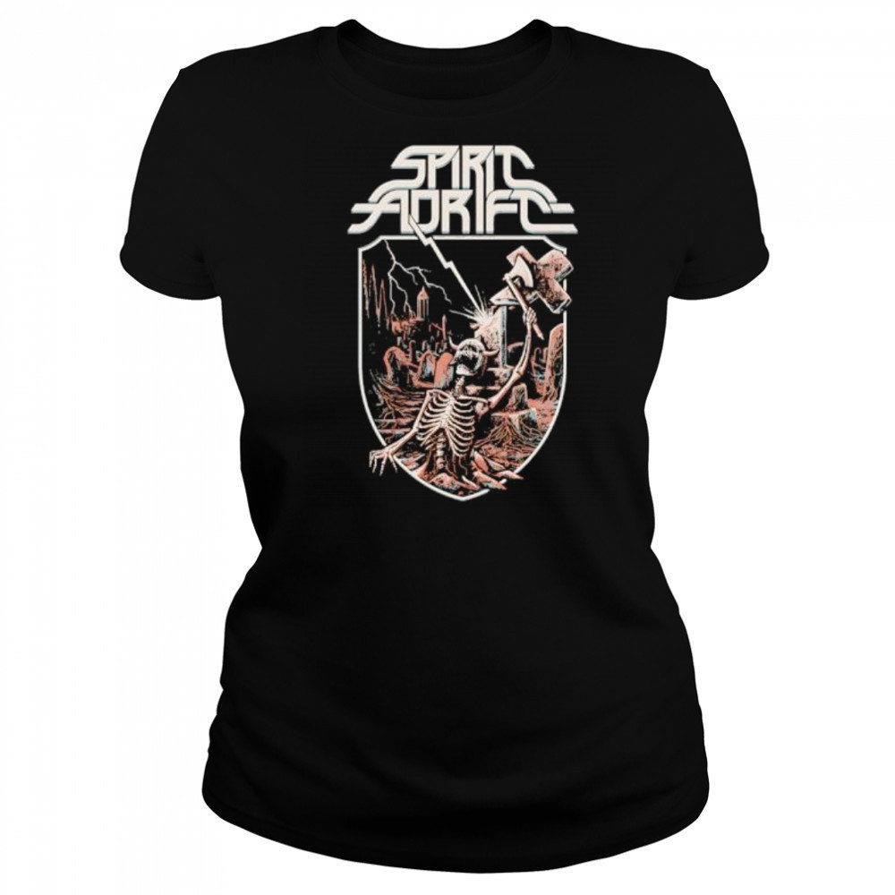 Spirit Adrift Skeleton Unstoppable Force shirt Women's T-shirt