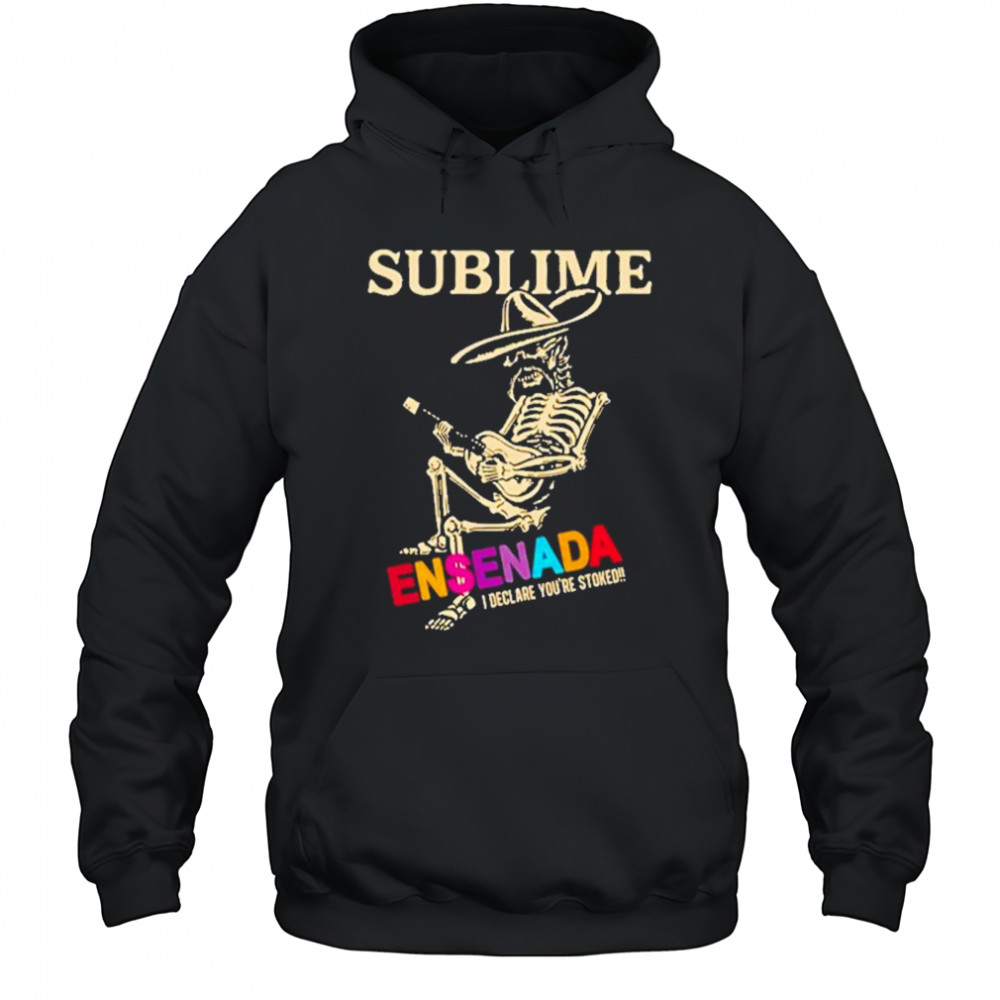 Sublime Ensenada Skeleton T-Shirt Hoodie