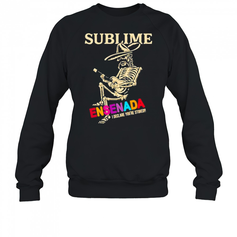 Sublime Ensenada Skeleton T-Shirt Sweatshirt