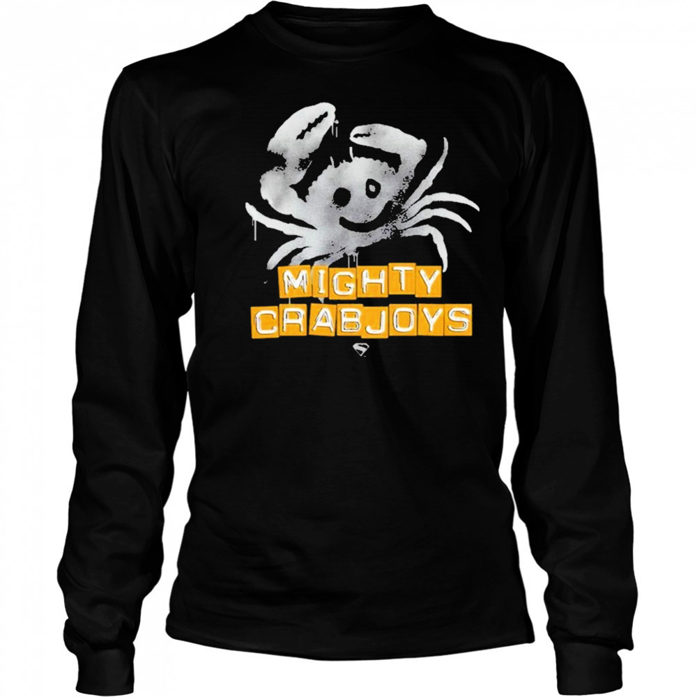 Superman The Mighty Crabjoys T-Shirt Long Sleeved