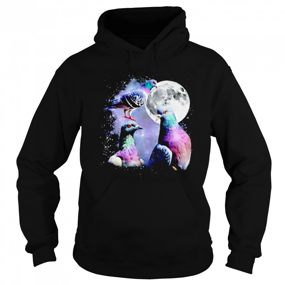 Three pigeon moon shirt Sweatshirt
