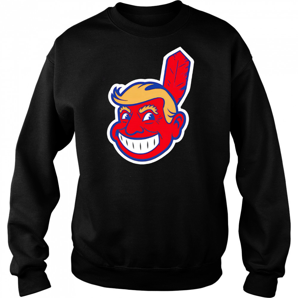 Trump chief wahoo make indians great again shirt Hoodie