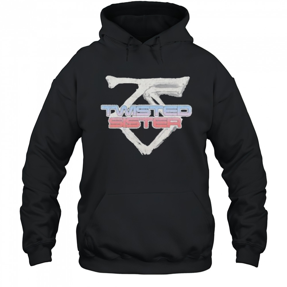 Twisted Sister Gradient T-shirt Hoodie