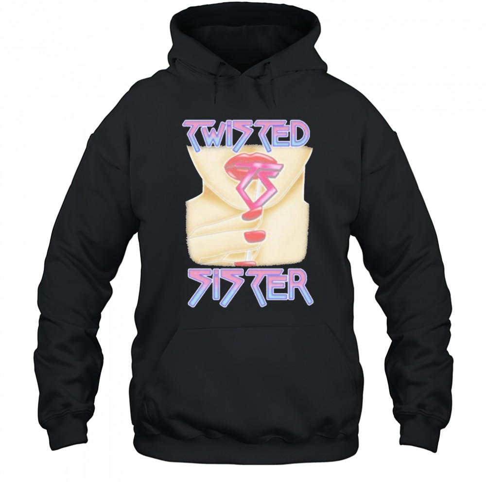 Twisted Sister Kiss T-Shirt Hoodie