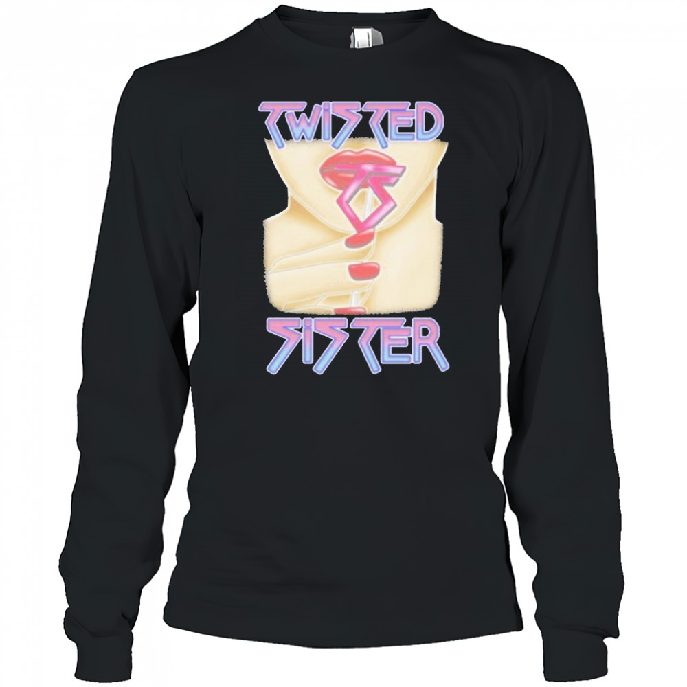 Twisted Sister Kiss T-Shirt Long Sleeved