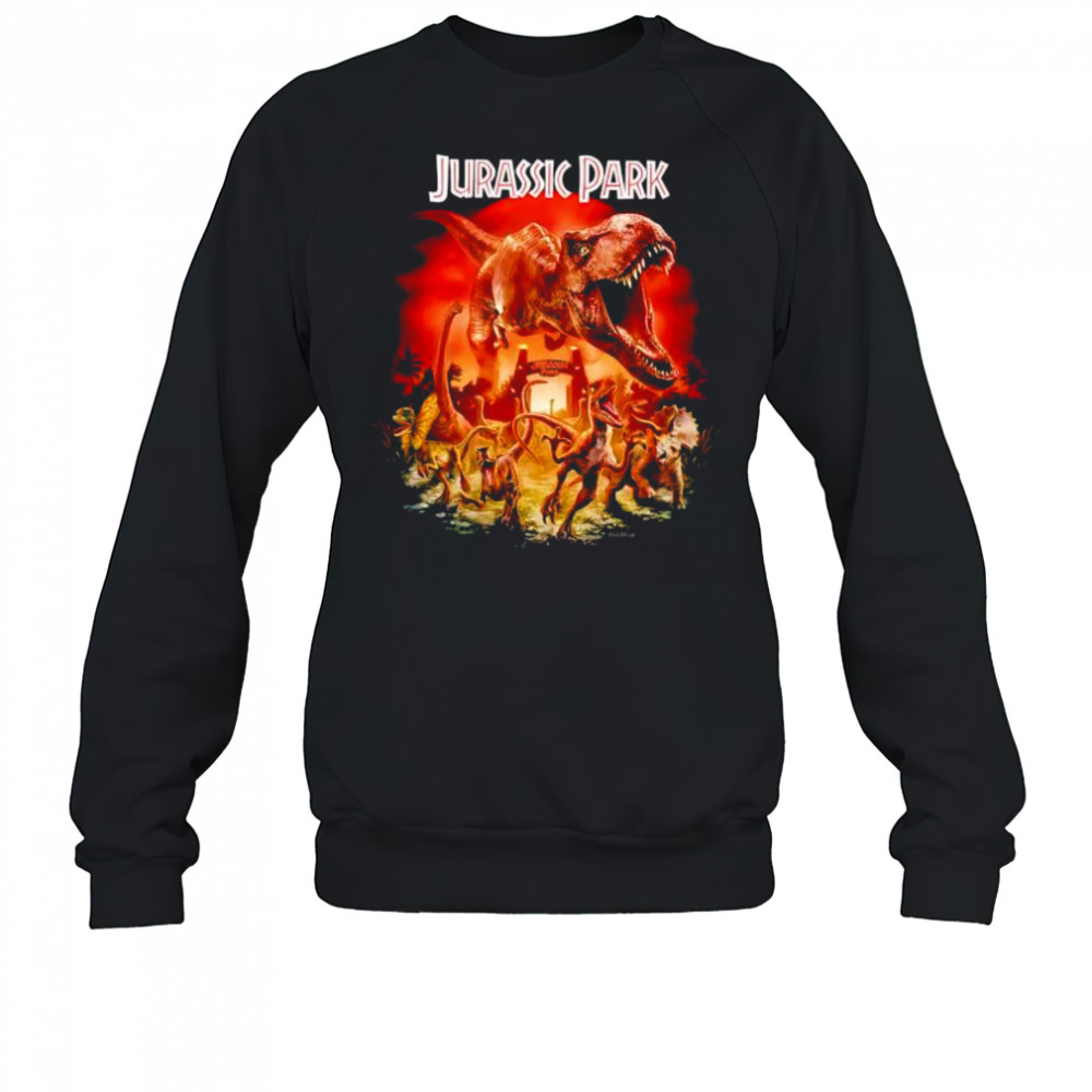 Welcome to Jurassic Park shirt Sweatshirt