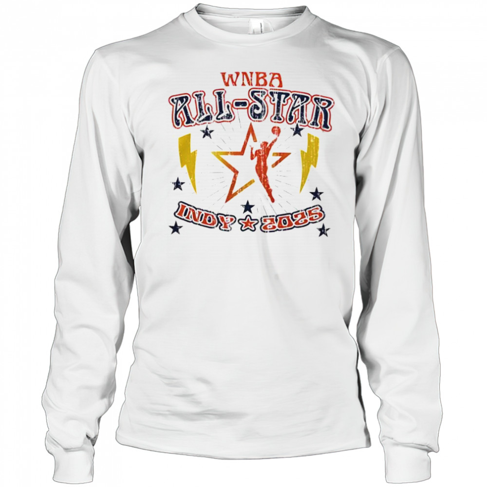 WNBA All-Star Game Shining Star Indy 2025 shirt Long Sleeved