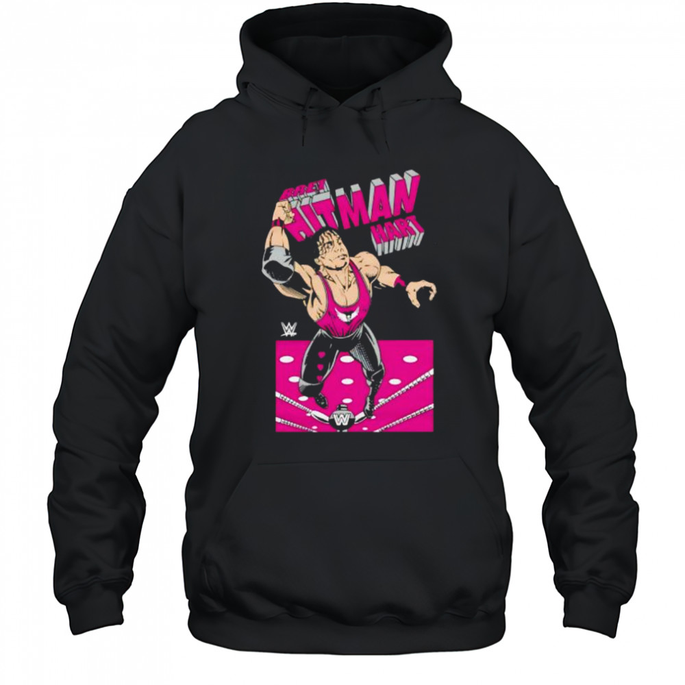 WWE Bret Hart Caricature shirt Hoodie