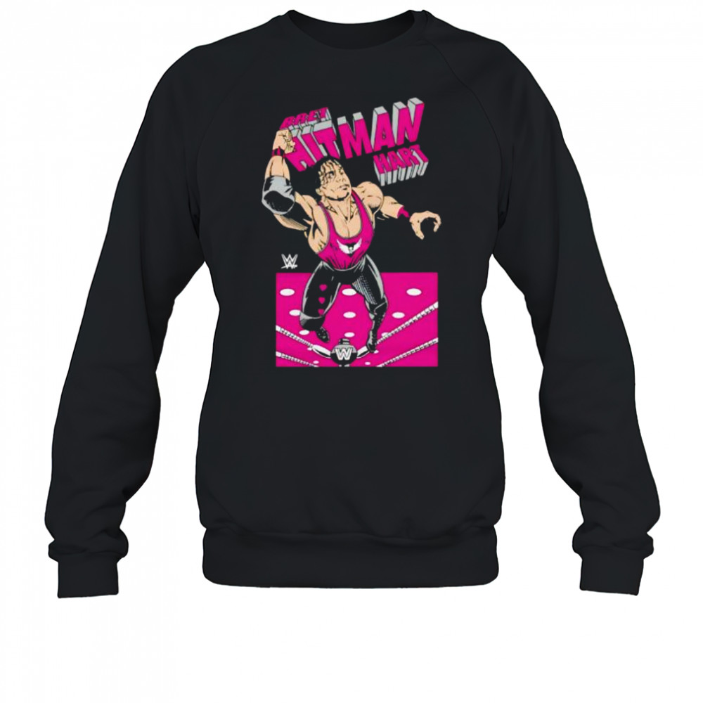 WWE Bret Hart Caricature shirt Sweatshirt