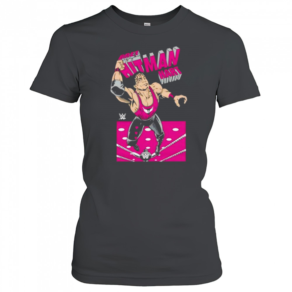 WWE Bret Hart Caricature shirt Women's T-shirt