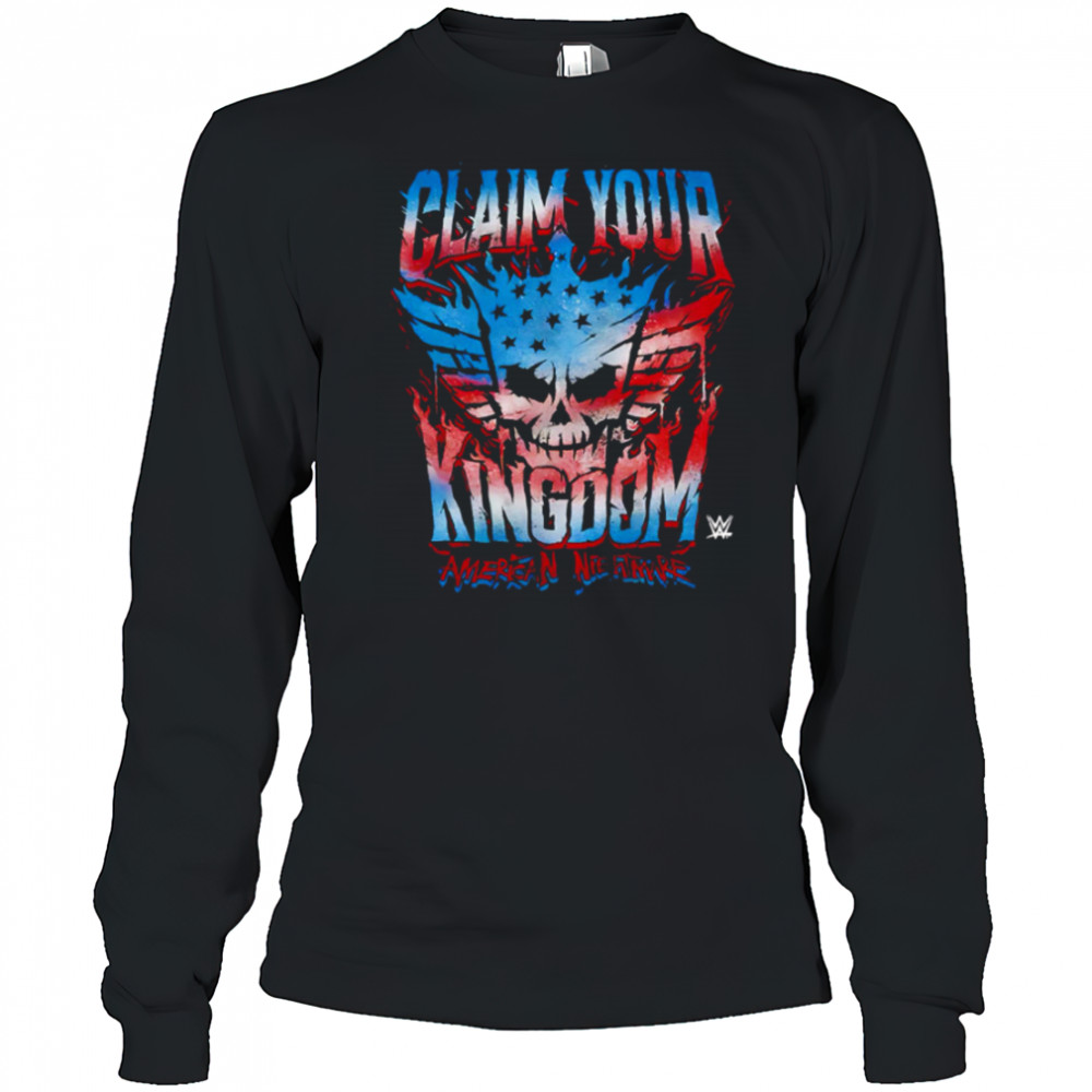 WWE Cody Rhodes Claim Your Kingdom Logo shirt Long Sleeved