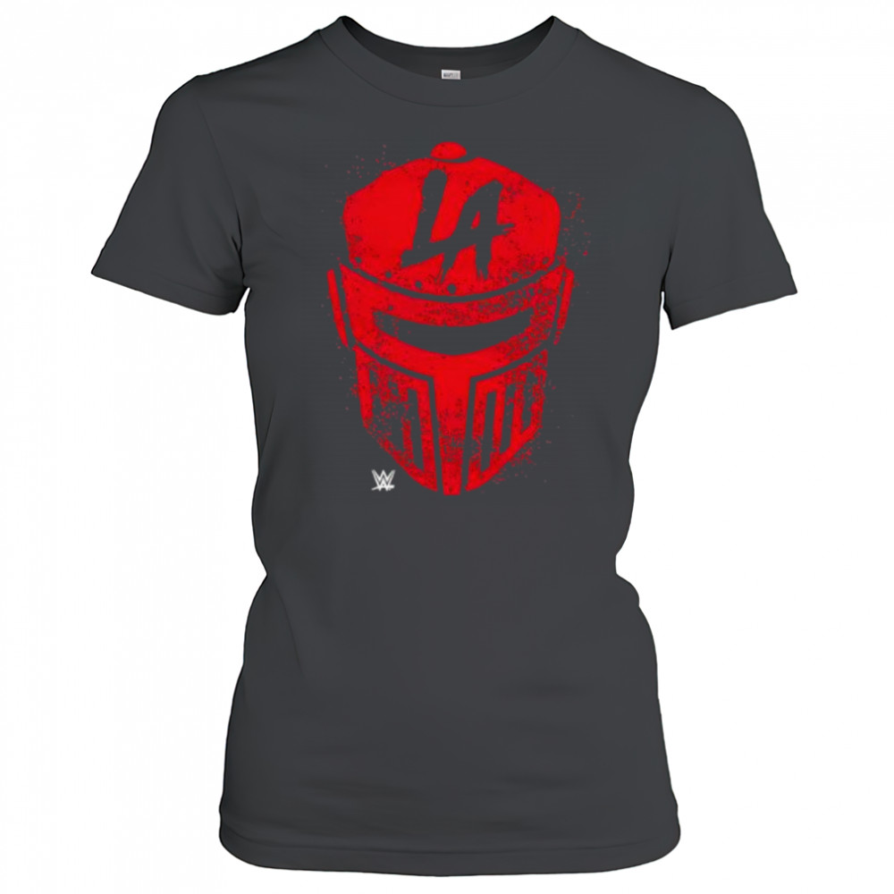 WWE LA Knight Helmet shirt Women's T-shirt