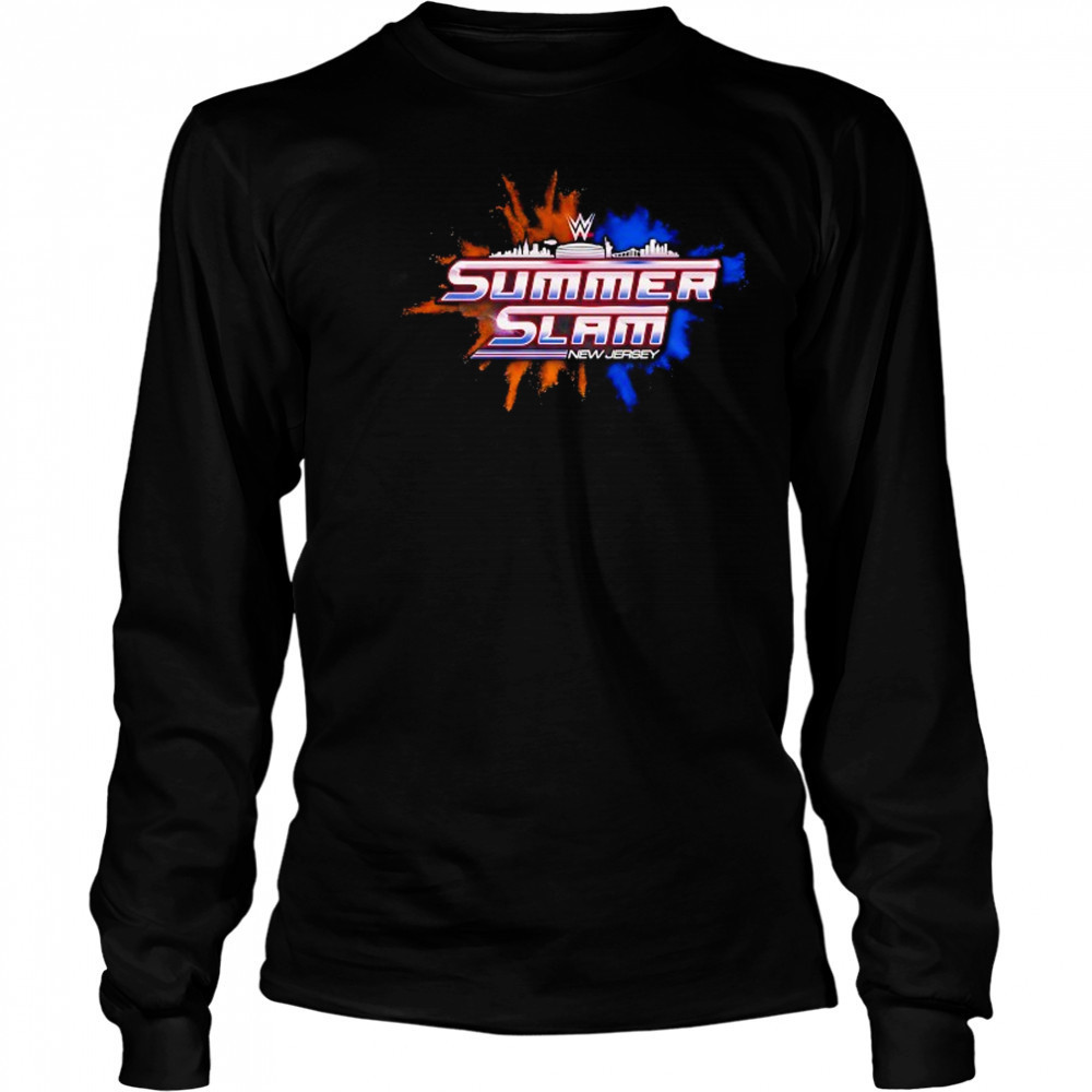 WWE Summer Slam New Jersey shirt Long Sleeved