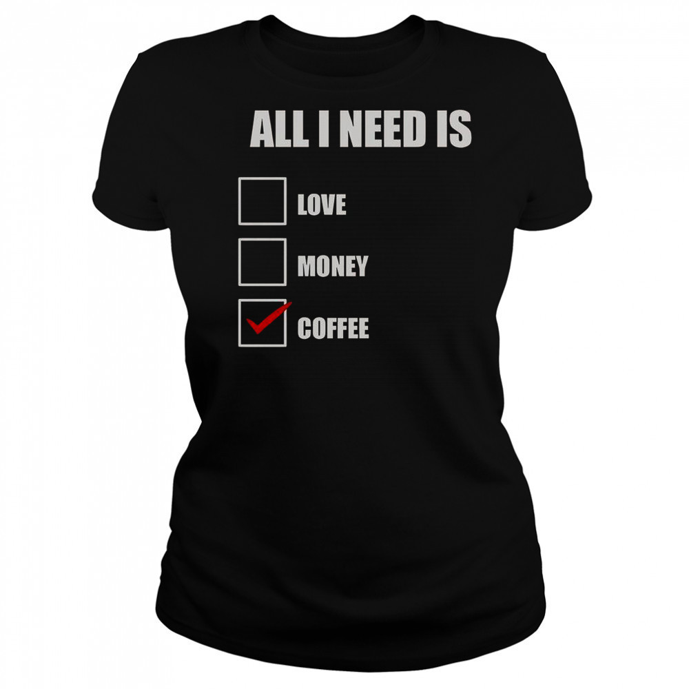 All I Need Is Coffee T-Shirt Women's T-shirt