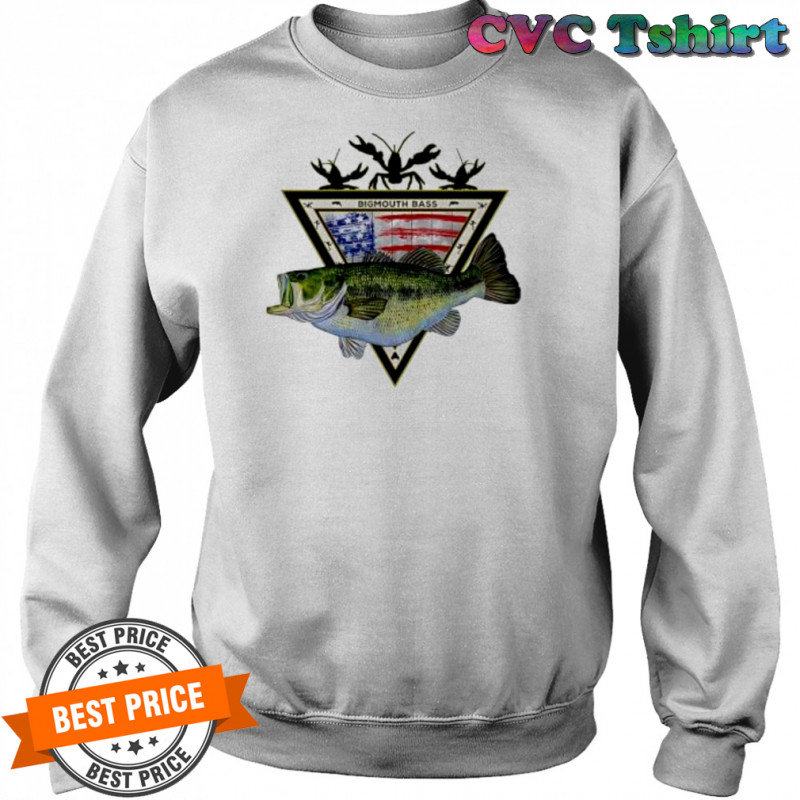 American Largemouth Bas Performance Seagrass shirt Sweatshirt
