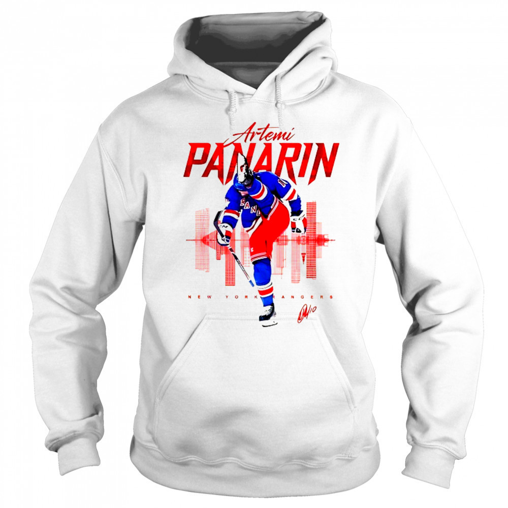 Artemi Panarin New York Rangers skyline signature shirt Sweatshirt