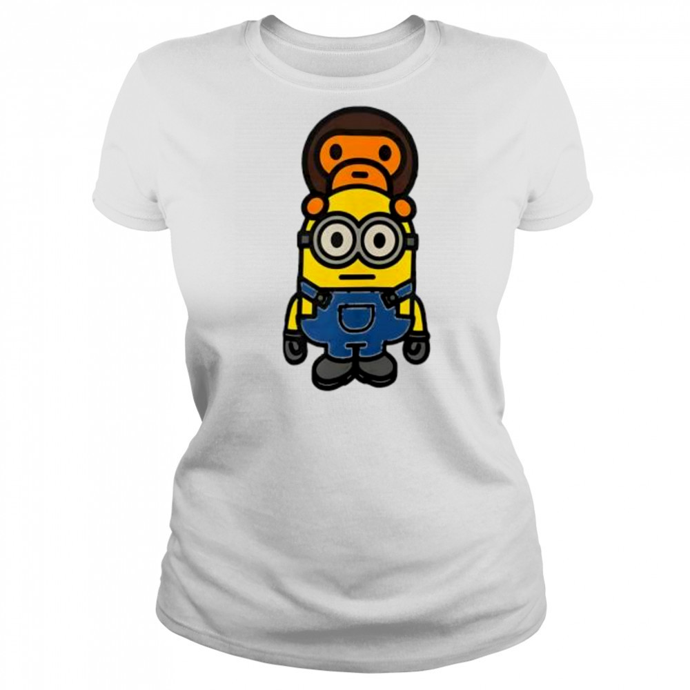 BAPE monkey x Minions shirt Women's T-shirt