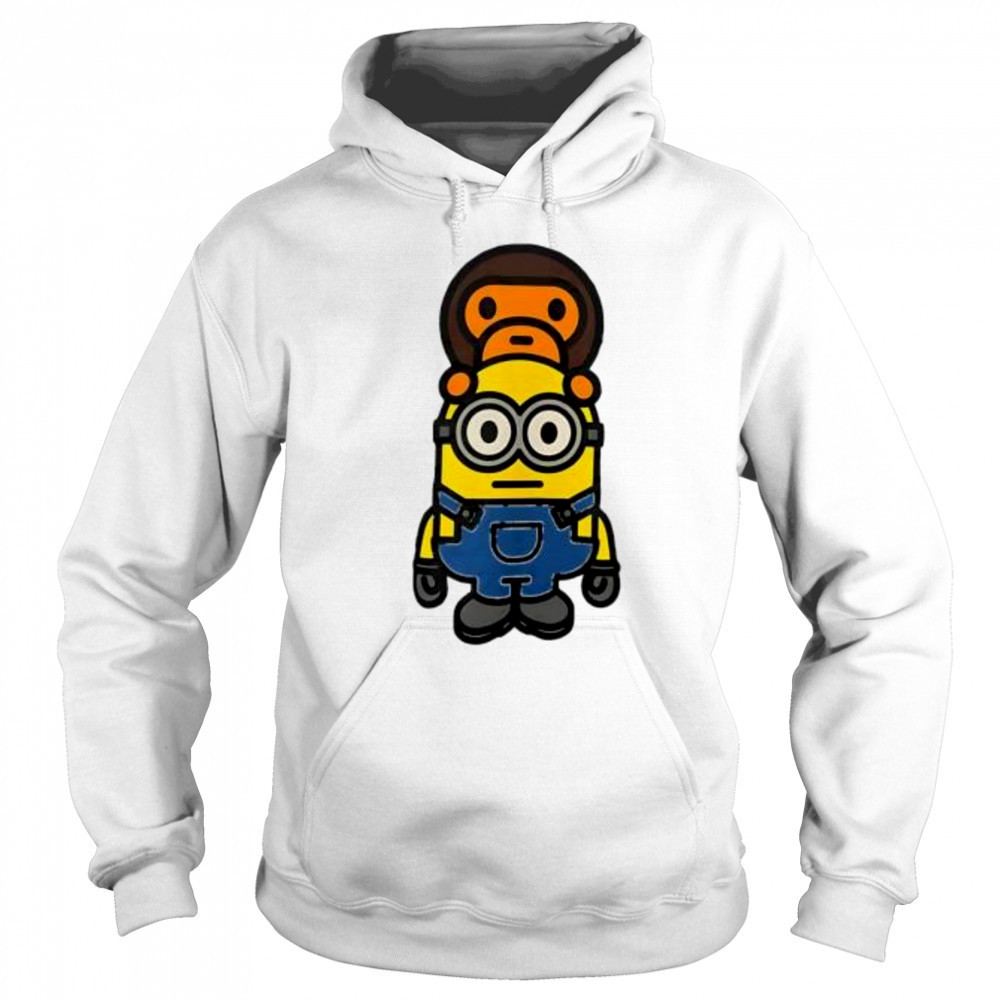 BAPE monkey x Minions shirt Sweatshirt